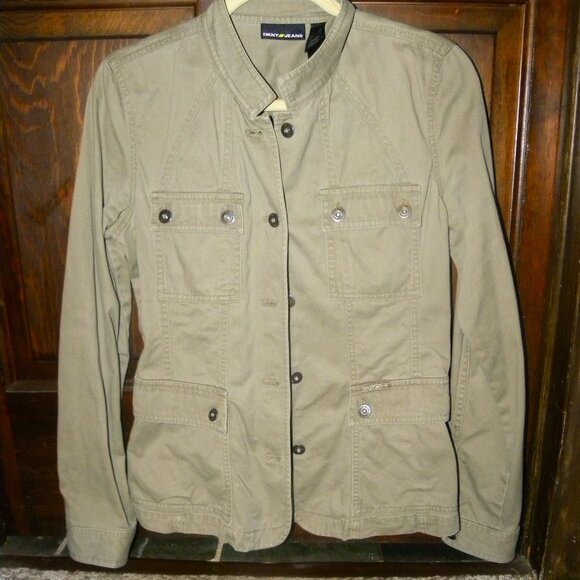Women Size Large - Tan Jacket by DKNY - Picture 1 of 2